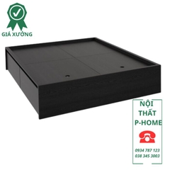 Giường gỗ MDF có 2 hộc tủ kéo PH56