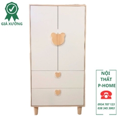 Tủ áo trẻ em cánh mây PH59