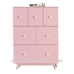Tủ đồ cho bé gái màu hồng PHB-01
