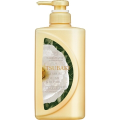 Tsubaki - Bộ Dầu Gội & Xả Tsubaki PREMIUM REPAIR 490ml (Màu Vàng)