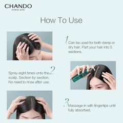 Chando Himalaya - Serum Phục Hồi Da Đầu Chống Da Nhạy Cảm, Chống Mụn Trứng Cá, Chống Ngứa 12Ohm