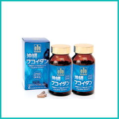 KANEHIDE - Viên tảo hỗ trợ ung thư Fucoidan Okinawa xanh 180 viên Nhật Bản