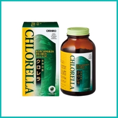 ORIHIRO - Tảo Lục Clean Chlorella Orihiro Hỗ Trợ Bảo Vệ Tim Mạch 1400 Viên