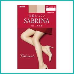 GUNZE - Quần Tất Sabrina Natural Fit Thật Chân Tôn Dáng 389 Size M (Màu Da Sáng)