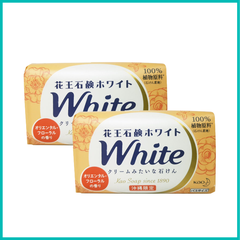 KAO - Combo 2 Bánh Xà Phòng Kao White Hương Hoa Ly 130G