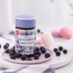 MENARD- Viên uống chống oxy hóa, bổ mắt Blueberry Astaxanthin 120 viên (40 ngày)
