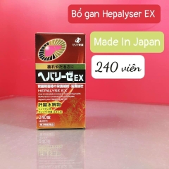 Zeria - Viên Uống Thải Độc, Bổ Gan Hepayse EX 240 Viên