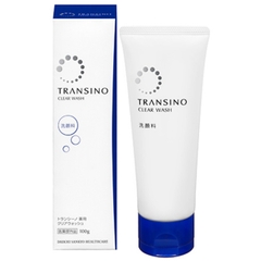 Sữa rữa mặt hỗ trợ trị nám Transino Clear Wash Nhật Bản 100g - Hàng Nhật nội địa