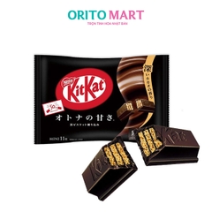 Bánh Kitkat Nestle Vị Socola Nguyên Bản 124,3g Nhật Bản 11 Chiếc ( Bánh Kẹo Tết 2024)