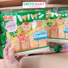 Bánh gạo tươi ăn dặm cho bé Haihain Kameda vị rau củ 40g - Hàng Nhật nội địa