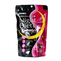 Trà giảm cân Collagen Night Diet Tea Orihiro Gói 16 Túi Lọc