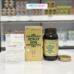 Tảo Xoắn Tem Đỏ Spirulina Japan Algae Hộp 2200 viên