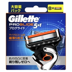 Gillette Fusion - Set 8 Lưỡi Dao Cạo Râu Thay Thế Gillette Fusion 5+1 Lưỡi Kép (Mẫu 4)