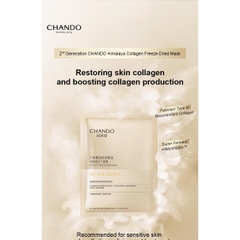 Chando Himalaya - Mặt Nạ Khô Collagen (1 Gói 5 Cái)