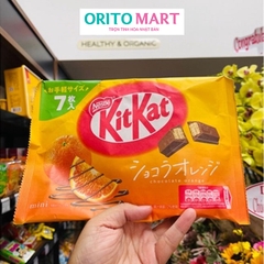Bánh Kitkat Nestle Vị Cam Socola 81.2g Nhật Bản 7 Chiếc ( Bánh Kẹo Tết 2024)