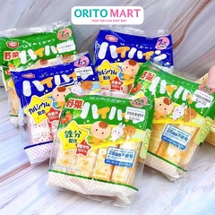 Bánh gạo tươi ăn dặm cho bé Haihain Kameda vị rau củ 40g - Hàng Nhật nội địa