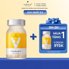 Sakura Beauty - Viên Uống Trắng Da Trị Nám Sakura Vibrant Nhật Bản 150 viên