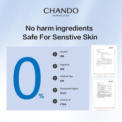 Chando Himalaya - Mặt Nạ Ống 2 Bước Niacinamide Làm Sạch Da Và Nuôi Dưỡng Da