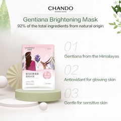 Chando Himalaya - Mặt Nạ Chiết Xuất Thực Vật Cấp Ẩm, Làm Sáng, Sạch Da, Se Khít Lỗ Chân Lông