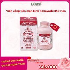 KOBAYASHI_Viên Uống Hỗ Trợ Tiền Mãn Kinh Kobayashi Nhật Bản 840 Viên