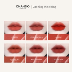 Chando Himalaya - Son Kem Lì Mịn Như Nhung 2.4ml Màu P01 (Đào)