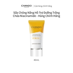 Chando Himalaya - Sữa Chống Nắng Chứa Niacinamide Hỗ Trợ Dưỡng Trắng 40ml