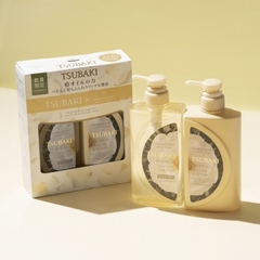 Tsubaki - Bộ Dầu Gội & Xả Tsubaki PREMIUM REPAIR 490ml (Màu Vàng)