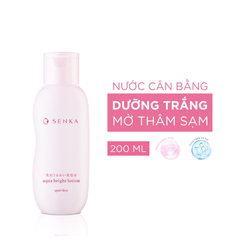 Senka - Nước Cân Bằng Senka Dưỡng Sáng, Mờ Thâm Sạm 200ml