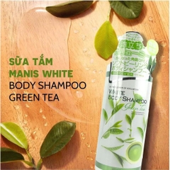 Manis - Sữa Tắm Trắng Da Trà Xanh Manis