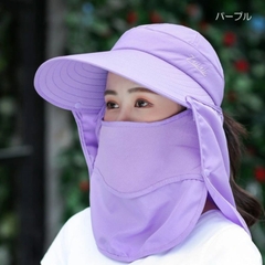 CLOVER_Mũ chống nắng 360° 4WAY UPF50+ (Màu Xanh Navy)