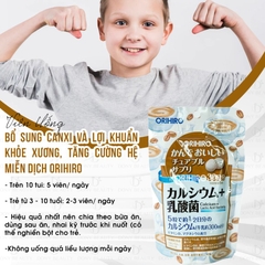 Orihiro - Viên Bổ Sung Canxi Và Lợi Khuẩn 150 Viên Vị Cà Phê Sữa