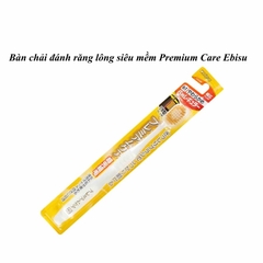 Ebisu Premium Care - Bàn Chải Đánh Răng Lông Siêu Mềm