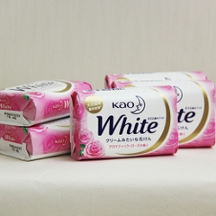 KAO - Xà phòng Kao White hương hoa hồng 130g