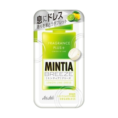 Kẹo ngậm bạc hà Asahi Mintia Breeze fresh Lemon Lime Dress (30v)