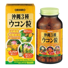 Orihiro - Viên Uống Nghệ 3 Mùa Okinawa (420 Viên)