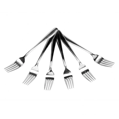 Set 6 dĩa inox cỡ to Shelter - Hàng Nhật nội địa
