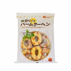 Bánh Bông Lan Cuộn Baum Kuchen Original Cut The Thick Milk Wheel Cake 2 - Hàng Nhật nội địa