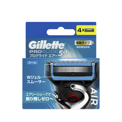 Gillette Fusion - Set 4 Lưỡi Dao Cạo Râu Gillette Fusion Nhật Bản 5+1 Lưỡi Kép