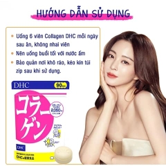 DHC - Viên Uống Bổ Sung Collagen Nhật Bản Gói 30 Ngày (180 Viên)