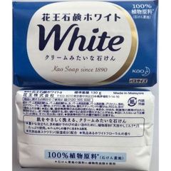 Kao - Xà Phòng White Hương Sữa Làm Sạch Dưỡng Da (130g)