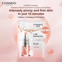 Chando Himalaya - Mặt Nạ Resilience Rebuild Làm Tươi Mới Hỗn Hợp Đặc Sắc Và Làm Săn Chắc Da Trong Vòng 15 Phút
