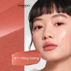 Chando Himalaya - Son Kem Lì Mịn Như Nhung 2.4ml Màu P01 (Đào)