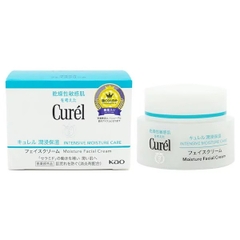 Curél Moisture Facial Cream - Gel Dưỡng Ẩm Chuyên Sâu Cho Da Yếu, Da Nhạy Cảm (40g)
