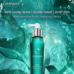 Chando Himalaya - Serum Phục Hồi Da Đầu Chống Da Nhạy Cảm, Chống Mụn Trứng Cá, Chống Ngứa 12Ohm