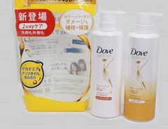 Dove - Set 2 Dầu Gội, Xả Phục Hồi Tóc Hư Tổn