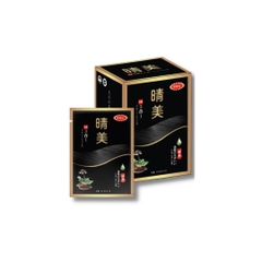 KOMI - Dầu Gội Phủ Bạc Hữu Cơ Màu Đen Tự Nhiên (Hộp 10 Gói x 25ml)