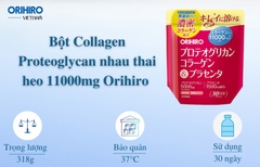 Orihiro - Bột Collagen Proteoglycan Nhau Thai Heo 11000mg Orihiro 180g (30 Ngày)