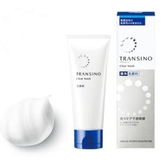 Sữa rữa mặt hỗ trợ trị nám Transino Clear Wash Nhật Bản 100g - Hàng Nhật nội địa
