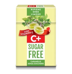 Kẹo ngậm không đường vị chanh, thảo mộc và Vitamin C