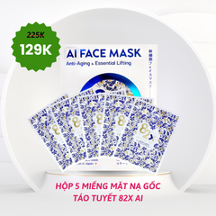 82X AI - Hộp 5 Mặt Nạ Tế Bào Gốc Táo Tuyết